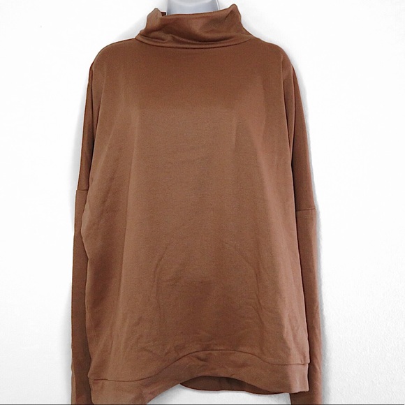 Boohoo | Oversized Funnel Neck Sweatshirt - Picture 2 of 6